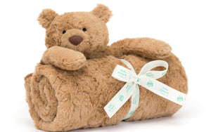 Jellycat Bartholemew Bear Blankie