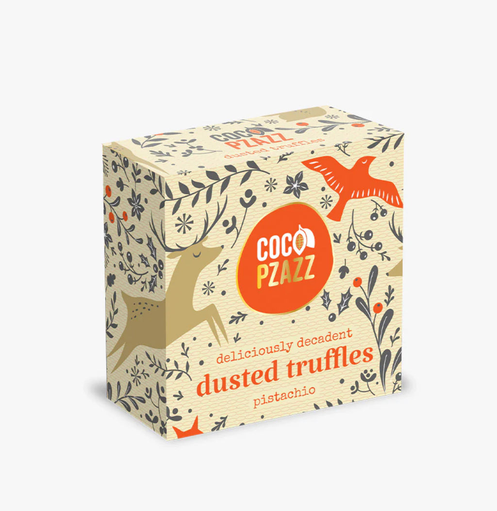 Coco Pzazz - Dusted Truffles - Pistachio
