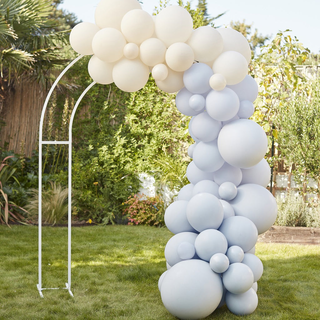 Ginger Ray Balloon Arch Kit - Blue and Nudes