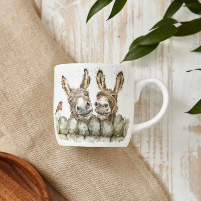 Wrendale Designs - Donkey Royal Worcester  Mug