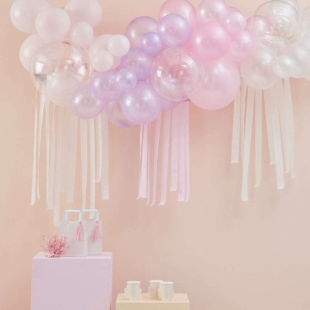 Ginger Ray Balloon Arch Kit - Pink, Pearl & Ivory