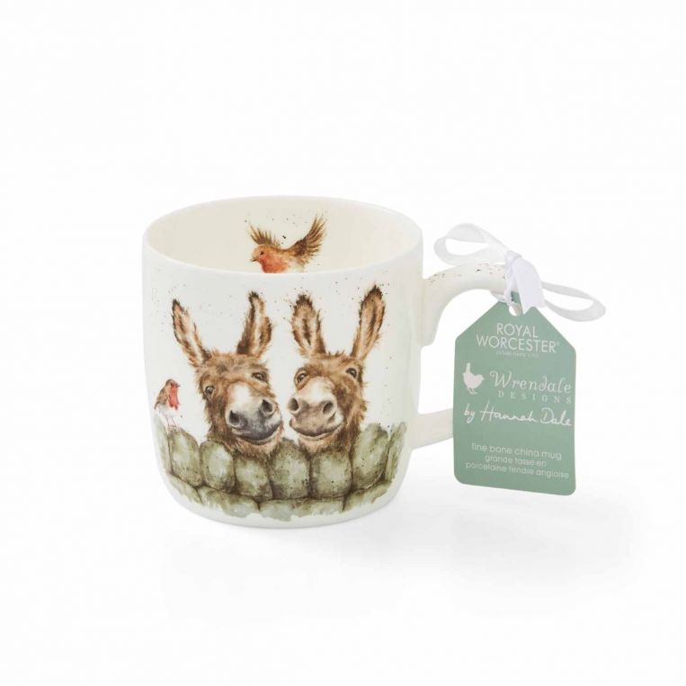 Wrendale Designs - Donkey Royal Worcester  Mug