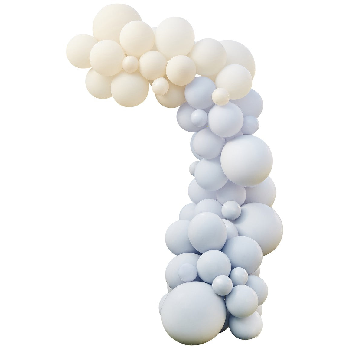 Ginger Ray Balloon Arch Kit - Blue and Nudes